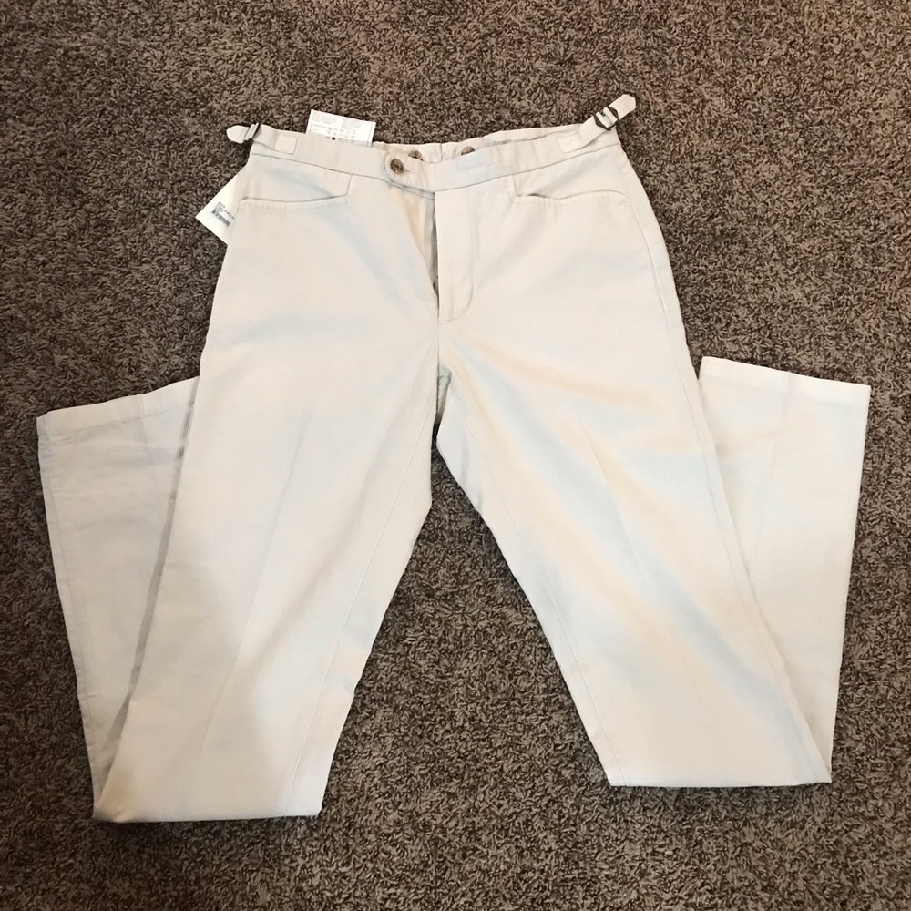 Suitsupply off-white trousers